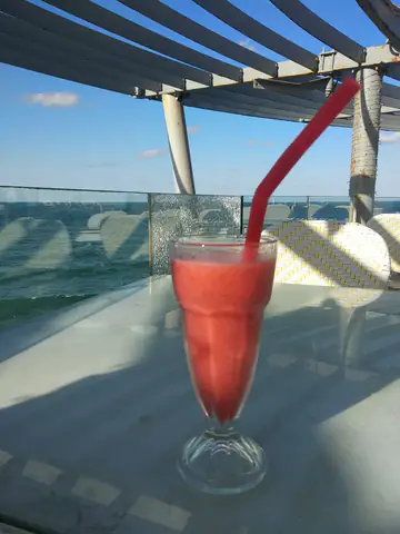 Strawberries Drink Mediterranean Sea