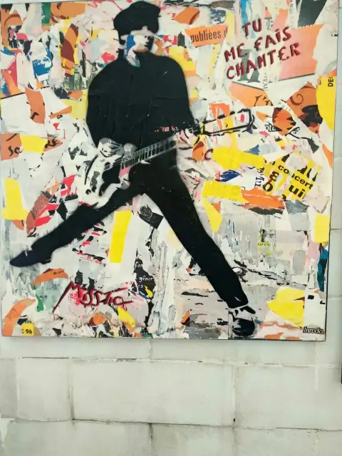 Avignon Painting Art Chordophone Guitar