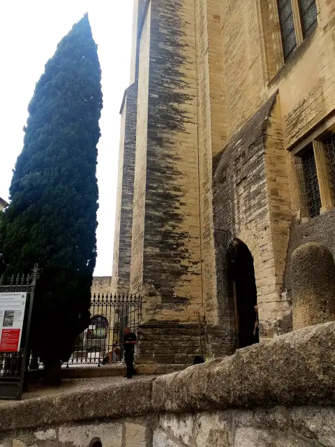 Avignon Ruins Stone Wall
