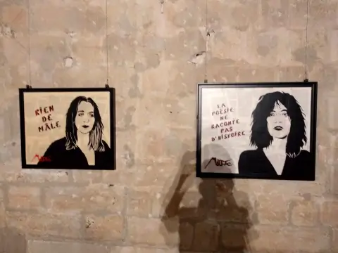 Avignon Wall Arts Handwriting