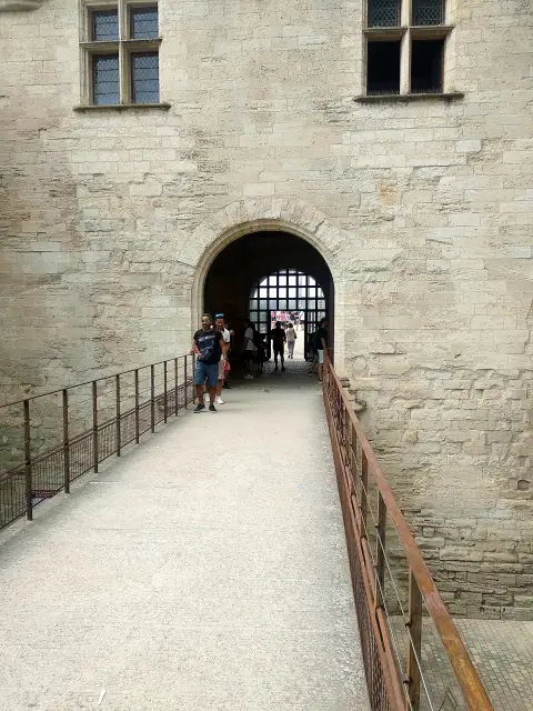 Avignon Wall Stone Arch Brickwork
