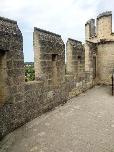 Avignon Wall Stone Fortification Composite