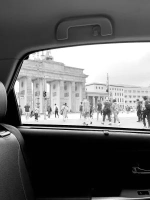 Berlin From Taxi