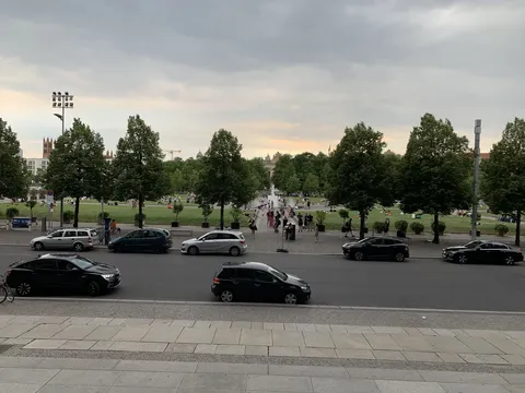 Park Near Cathedral Berlin