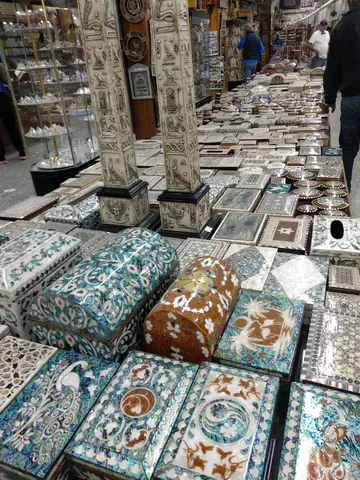 Cairo Chair Tile Motif Mosaic