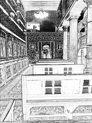 Cairo Sketch Doodle Track Drawing