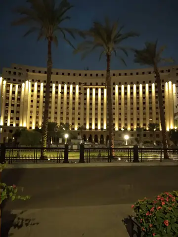 Cairo Skyscraper Apartment Architecture Night