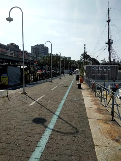 Genua Light Walkway Boardwalk Pole