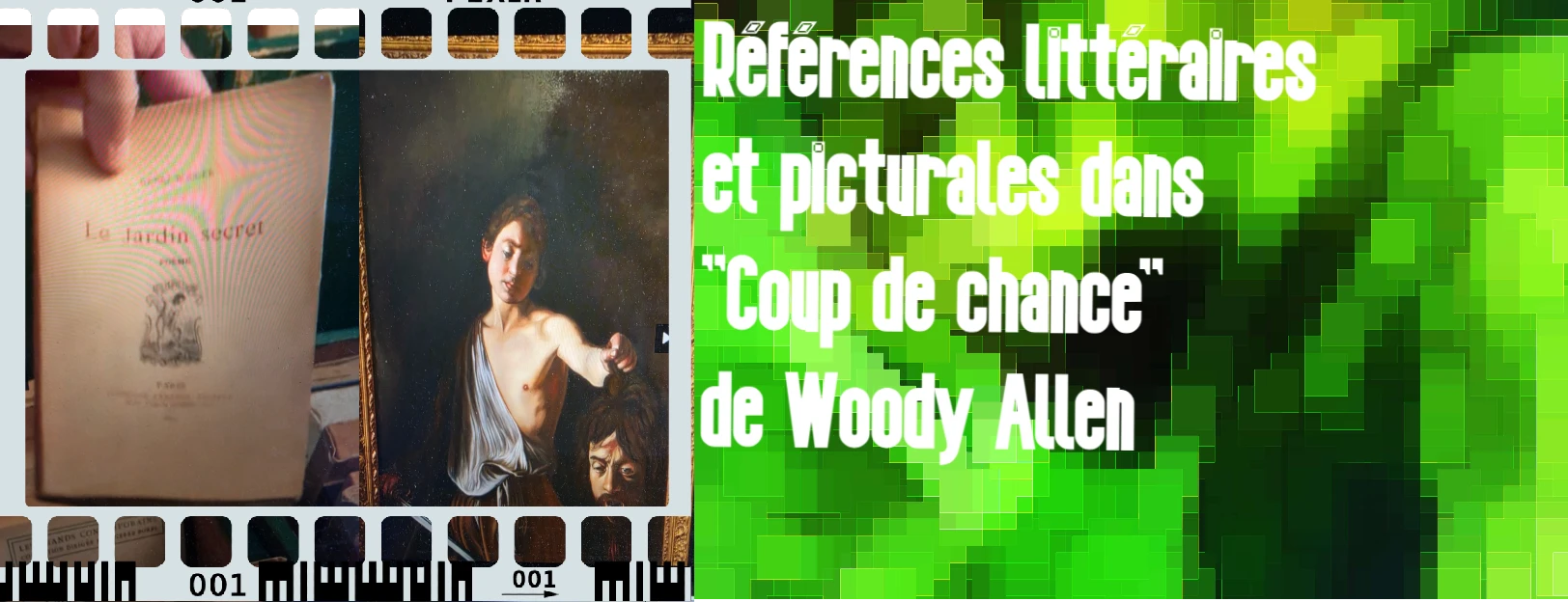 Références littéraires et picturales dans Coup de chance de Woody Allen