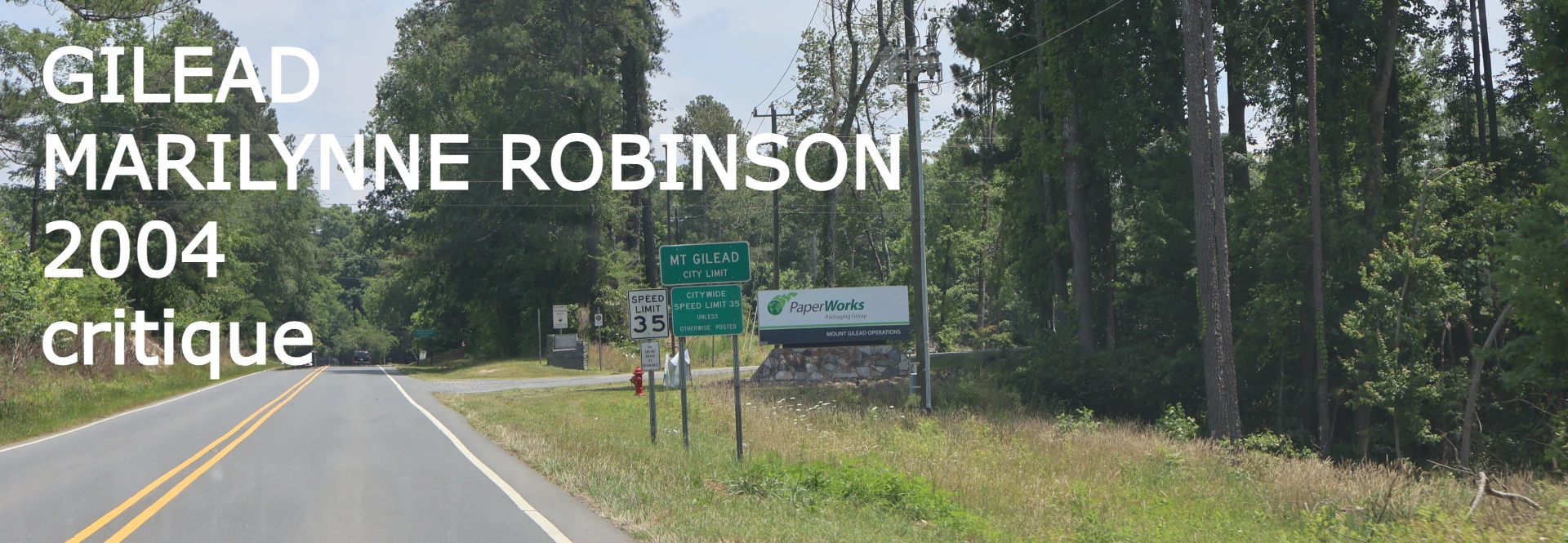 Marilynne Robinson — Gilead