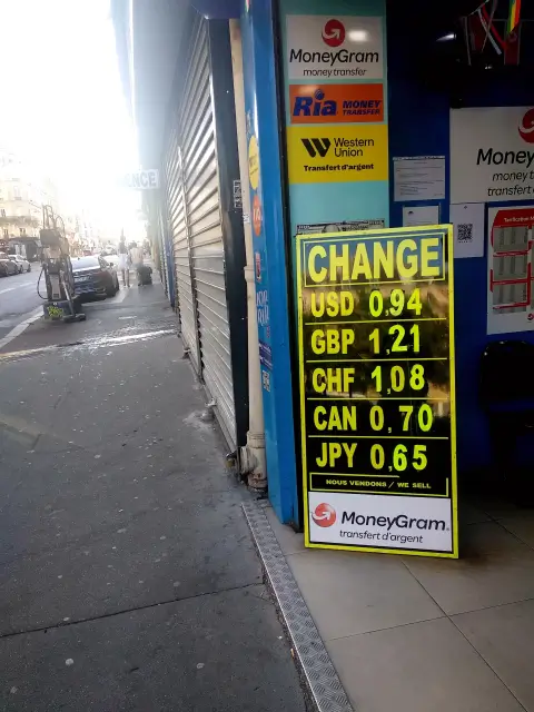 Paris Banner Advertising Sign