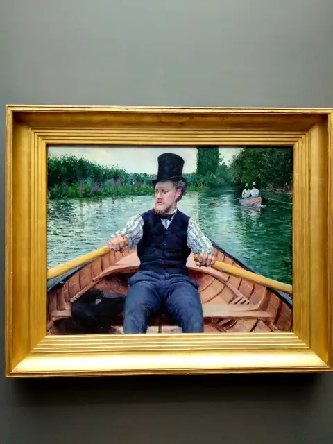 Paris Caillebotte Painting Men Gustave