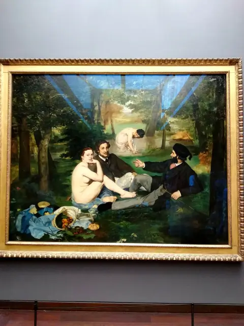 Paris Edouard Manet Luncheon On