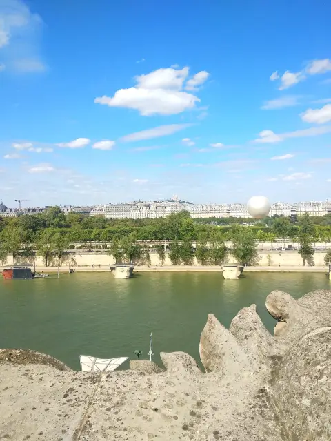 Paris River Bank Reservoir Bridge