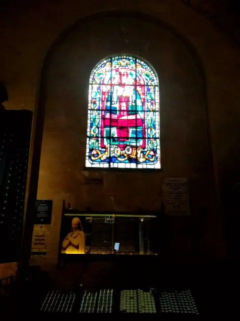 Paris Stained Glass Window Lighting