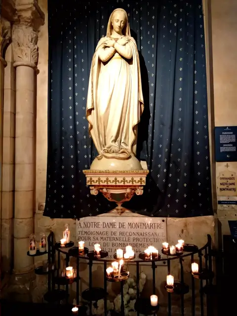 Paris Statue Sculpture Religious Institute