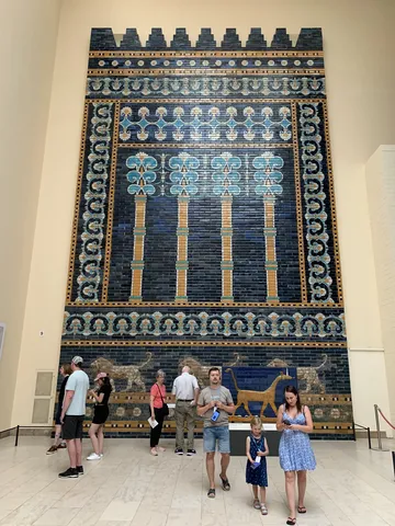 Ishtar Gate Frabment Pergamon Museum