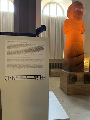 Orange Statue Pergamon Museum