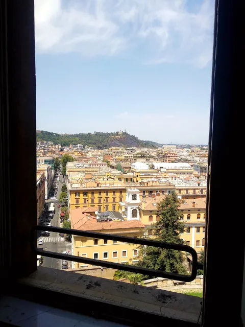 Roma Apartment Balcony Cityscape Evening
