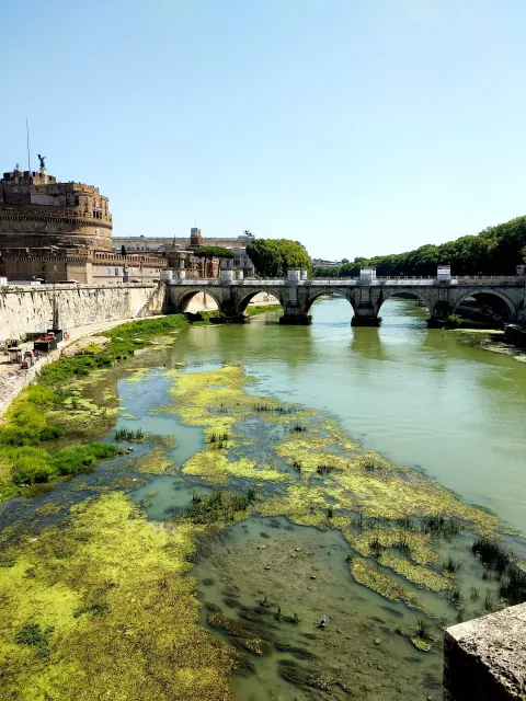 Roma Aqueduct Arch Bridge Water