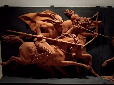 Roma Carving Sculpture Horse Tack