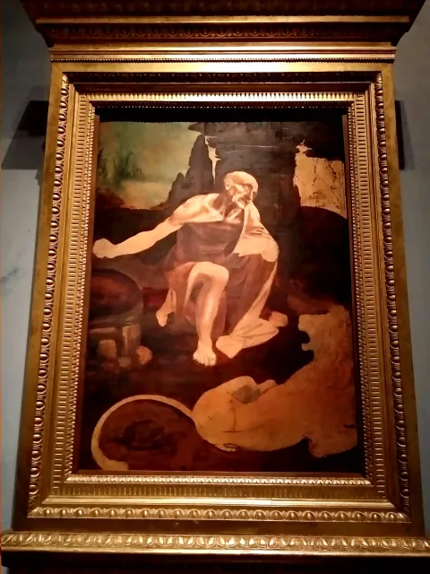 Roma St Jerome Painting Leonardo