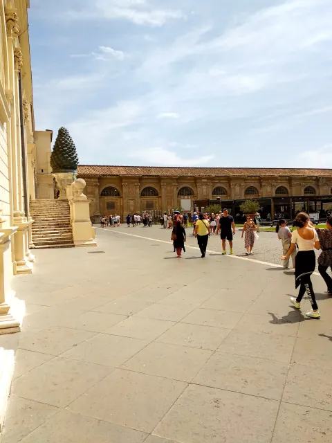 Roma Vatican Museum Courtyard Of 1