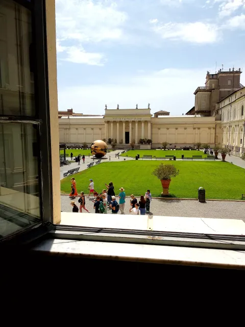 Roma Vatican Museum Sphere Within