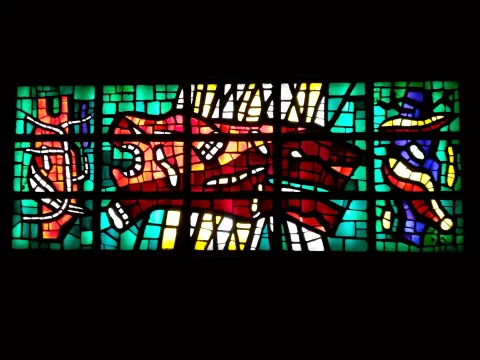 Roma Vatican Museum Stained Glass