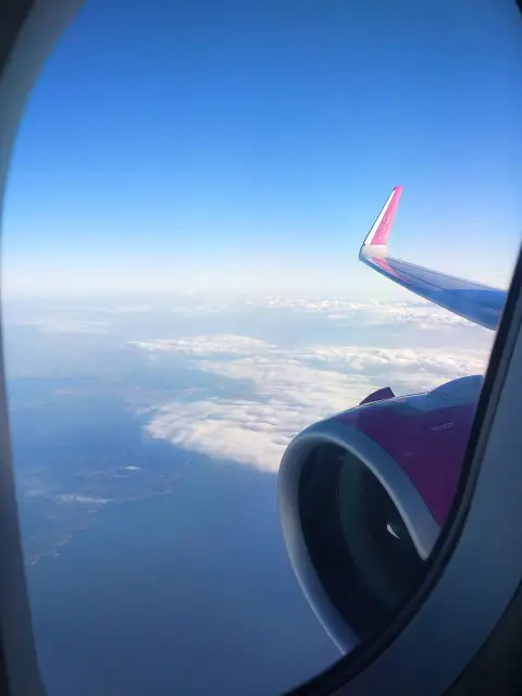 Spain Aircraft Jet Airliner Glass