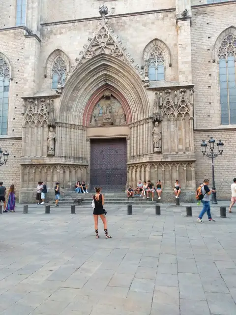 Spain Cathedral Of Barcelona