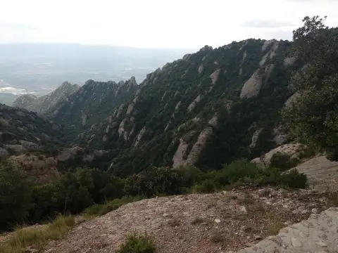Spain Outcrop Batholith Wadi Mountainous