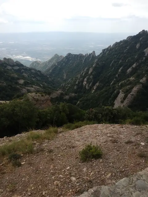 Spain Outcrop Cliff Mountain Terrain