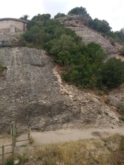Spain Outcrop Geological Phenomenon Rock