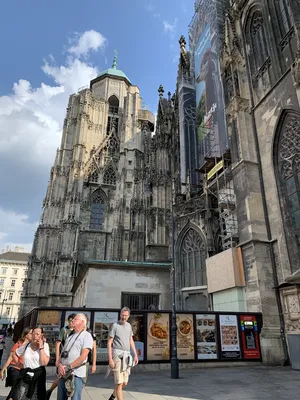 Ststephen Cathedral Side Vienna